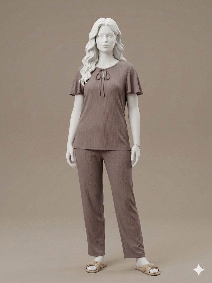 Whisper Essential Ribbed Nightwear Set