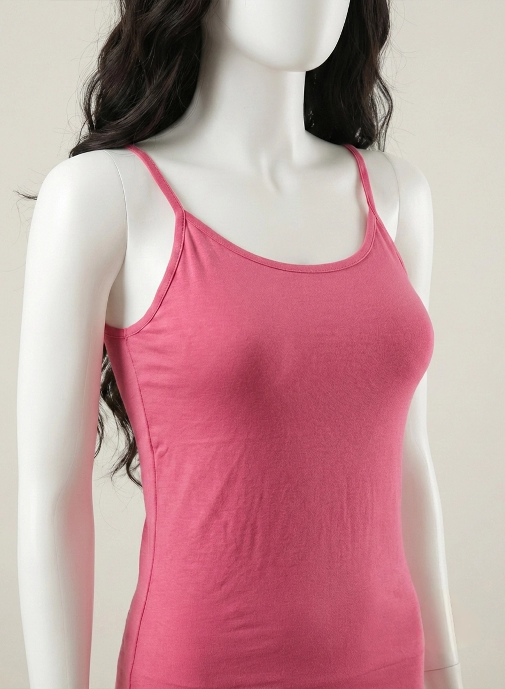 Soft Fabric Plain Spaghetti Strap Camisole