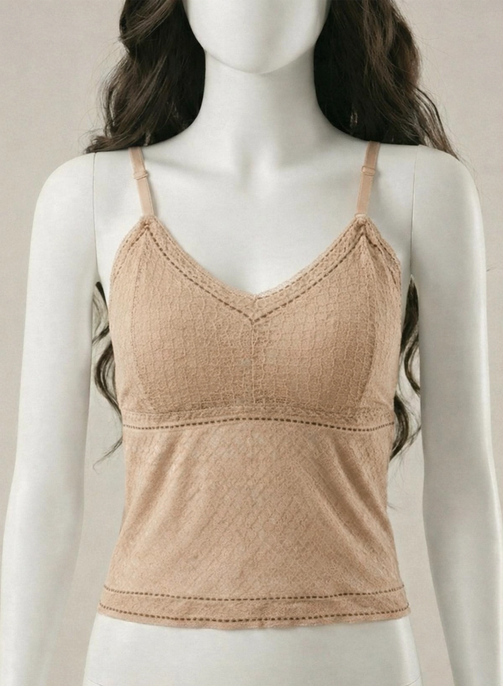 Soft Lace Bralette Camisole with Air-Light Comfort