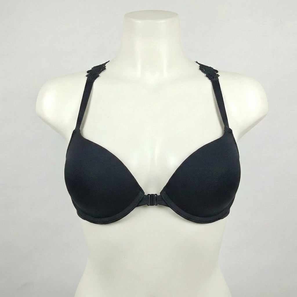 Whisper "Butterfly Charm" Front-Open Racerback Bra (Push-Up & Wired)