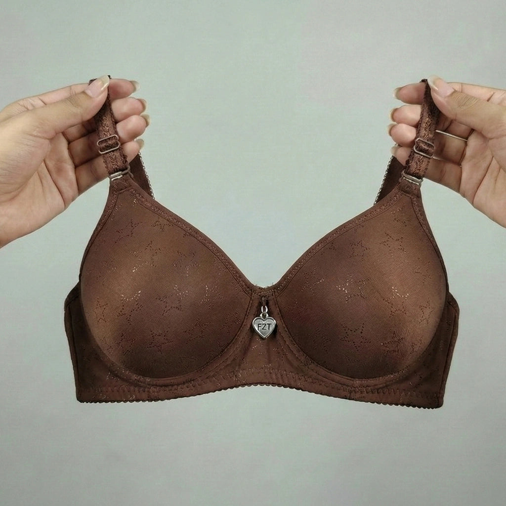 Whisper "Star Dust" Embossed Daily Comfort Bra