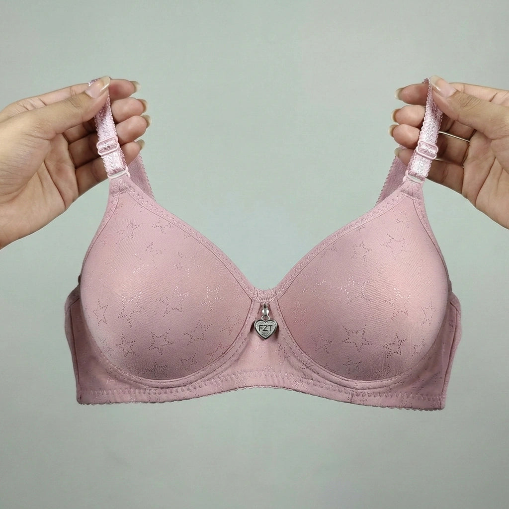 Whisper "Star Dust" Embossed Daily Comfort Bra